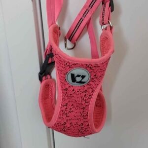 Vibrant Pink Dog Harness XL
